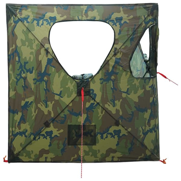Jaktält Kamouflage 145 x 145 x 150 cm Polyester och Stål