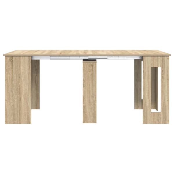 Matbord 180 x 85 x 75 cm Konstruerat trä Sonoma-ek Rektangulär