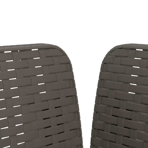 1-sits fåtölj i rottlook PP Ljusgrå