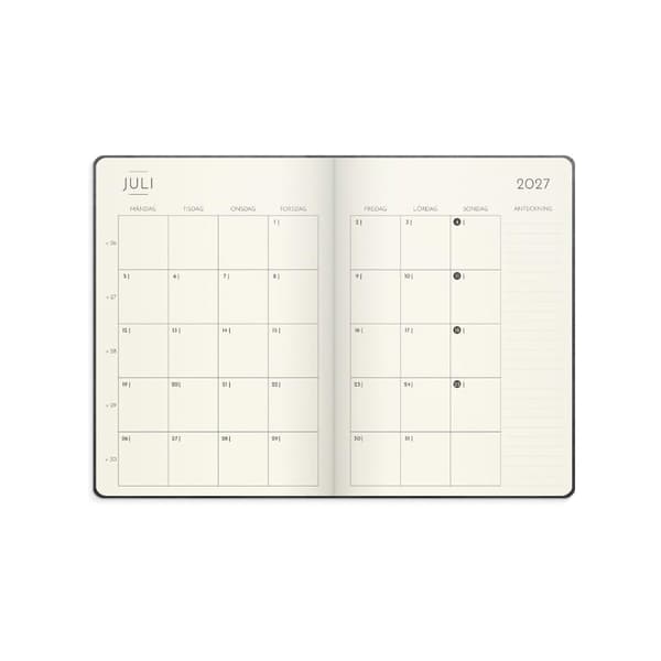 Kalender Weekly Deluxe 2027