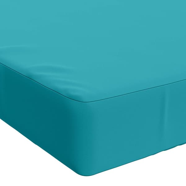 Sittkudde SOEST 100% Polyester Turkos 70 x 40 x 10 cm