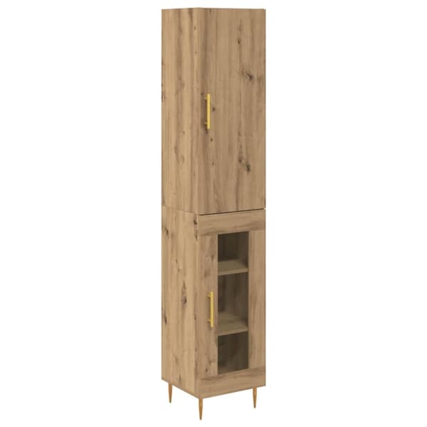 Skåp 2 pcs Artisan Ek Konstruerat trä