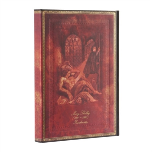 Mary Shelley, Frankenstein (Embellished Manuscripts Collection) Ultra Lined Hardback Journal (Wrap Closure) (inbunden, eng)