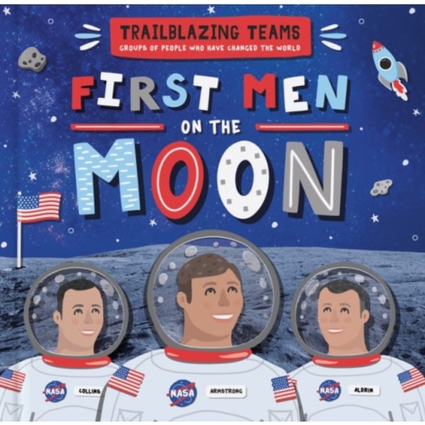 First Men on The Moon (inbunden, eng)