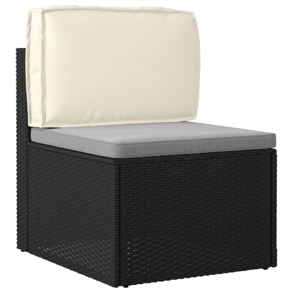 Kudde Kräm 60 x 40 x 12 cm Oxford Tyg