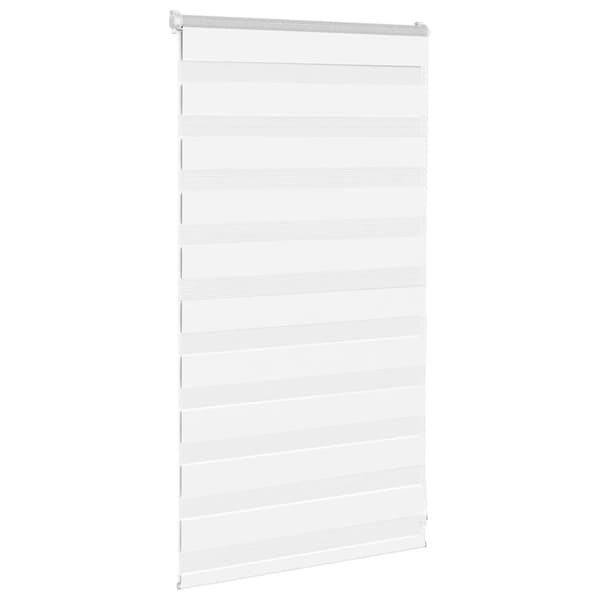Rullgardin zebra vit 70x100 cm tyg bredd 65,9 cm polyester