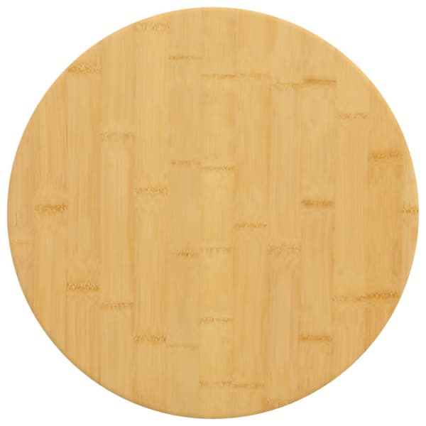 Bordsskiva Ø40x4 cm bambu