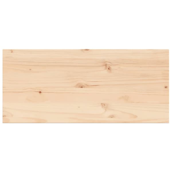 Bordsskiva 100x50x2,5 cm rektangulär massiv furu