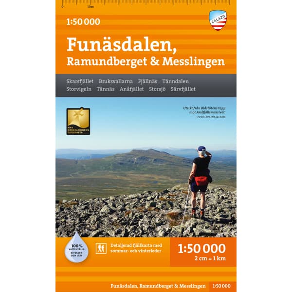Funäsdalen Ramundberget Messlingen 1:50.000