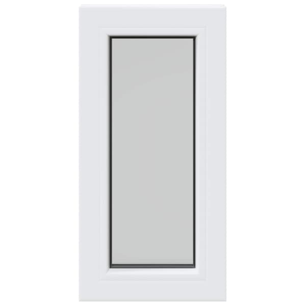 Källarfönster RISOR 35 x 80 cm PVC och glas