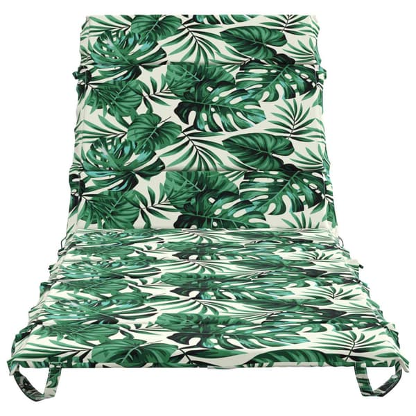 Solstol Kudde GEMERT 100% Polyester Bladmönster 200 x 70 x 3 cm