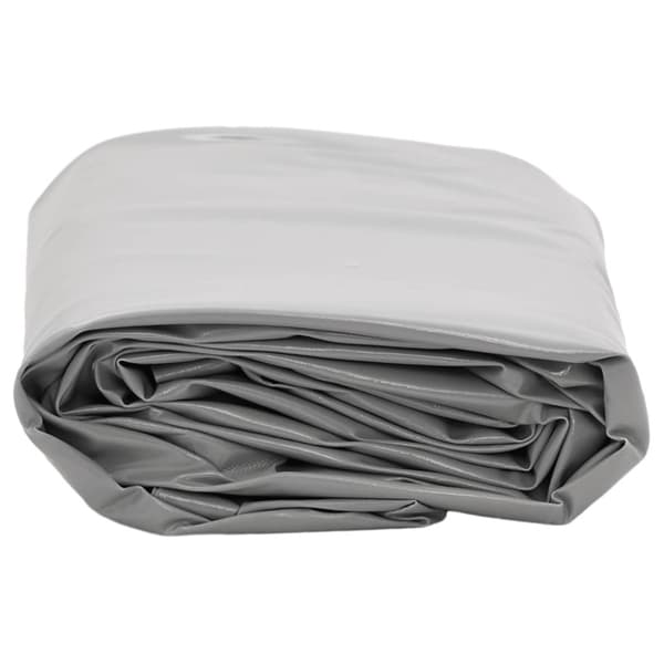 Presenning grå 5x6 m 650 g/m²