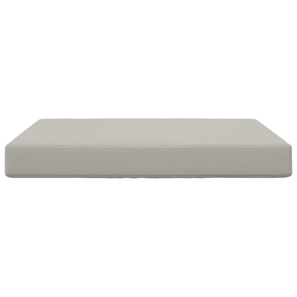 Utomhus Soffa Kudde Grå 80 x 80 x 8 cm Polyester