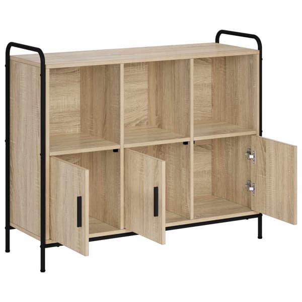 Sideboard Sonoma-ek 97 x 33 x 81 cm Konstruerat trä