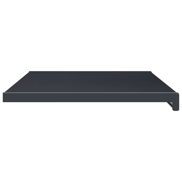 Fönsterbräda Anthracit med träådring 60 x 40 x 4,5 cm PVC