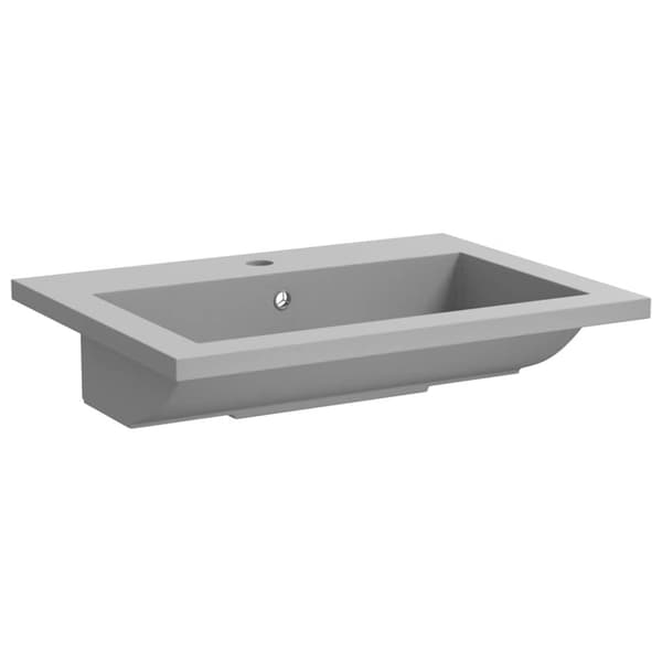 Handfat granit 600x450x120 mm grå