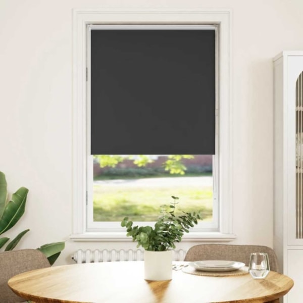 Rullgardin mörkläggning svart 70x150 cm tyg bredd 65,7 cm