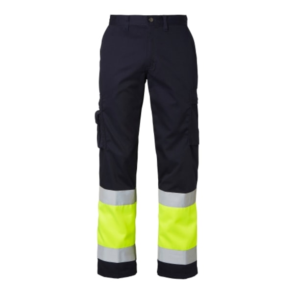 2070 Trousers Navy/fluorescent yellow Unisex