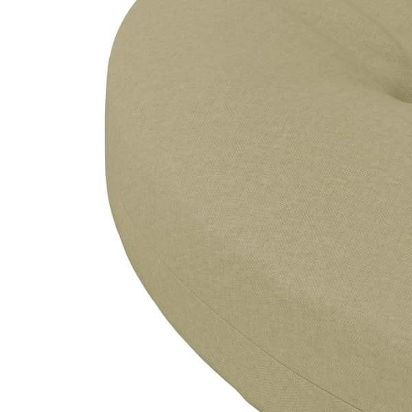 4-delade Sittdynor 4 st 100% Polyester Ljusgrön 45 x 45 x 5 cm