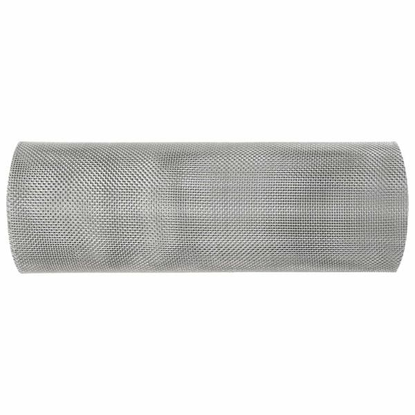 Nätduk 20 x 500 cm 18 Mesh Rostfritt stål 201 Silver