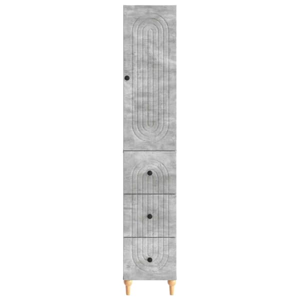 Skåpset 2 pcs 33 x 34,5 x 90 cm Konstruerat trä