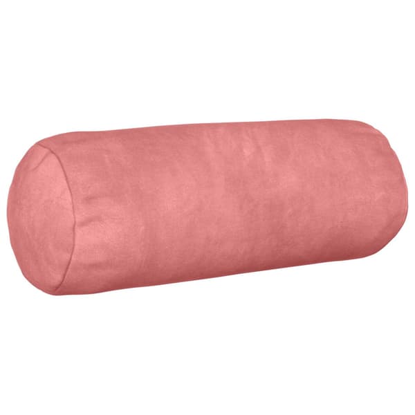 Kuddöverdrag 2 st HEERLEN Rosa Ø 15 x 40 cm Sammet