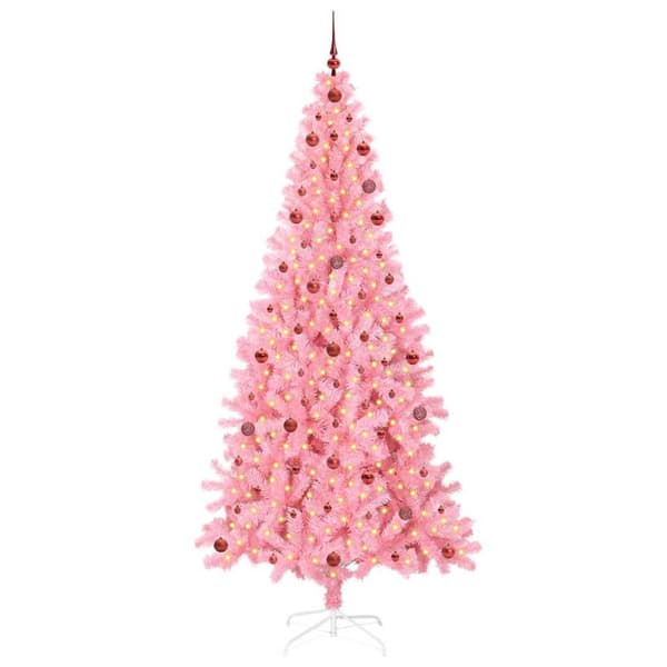 Julgran Rosa 240 cm PVC