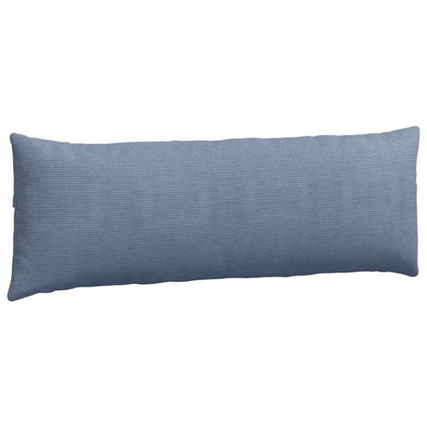 Sofakuddar 2 pcs Blå 120 x 40 cm Kordread tyg