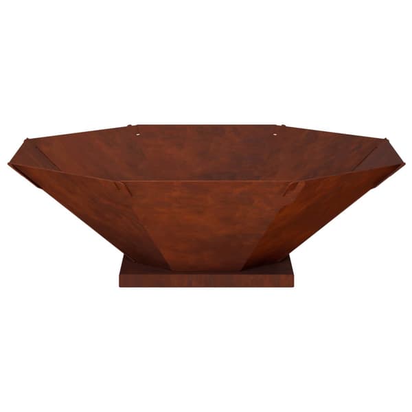 Eldstad Rostig 50 x 50 x 15,5 cm Väderbeständig stål