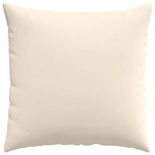 Sofakuddar 2 pcs Beige 80 x 80 cm tyg