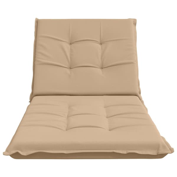 Solstol Kudde GEMERT 100% Polyester Sand 190 x 80 x 9 cm
