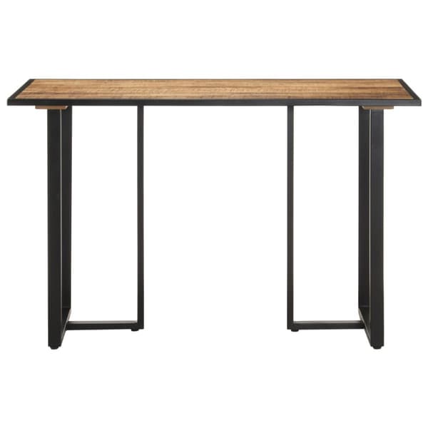Matbord 120 cm grovt mangoträ