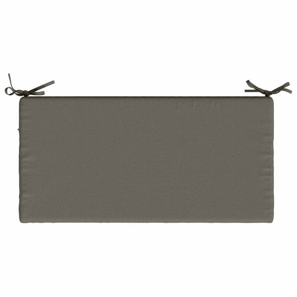 Bänk kudde SOEST 100% Polyester Grå 80 x 40 x 5 cm