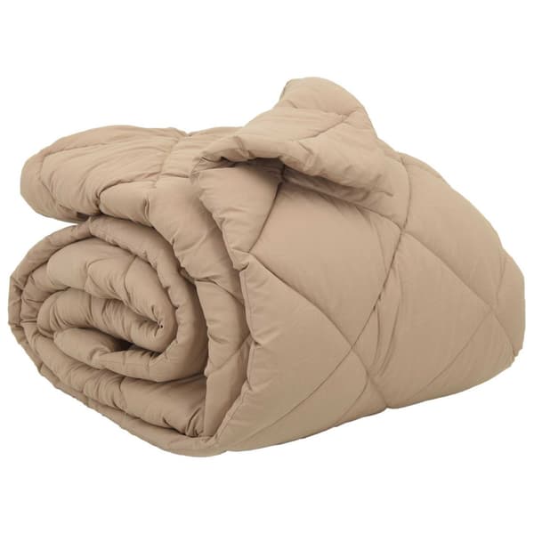 Vinter Täcke Taupe 200 x 220 cm Mikrofiber