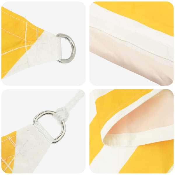 Solskugge segel 3 x 3 x 4,24 m 100% polyester oxford Triangulär
