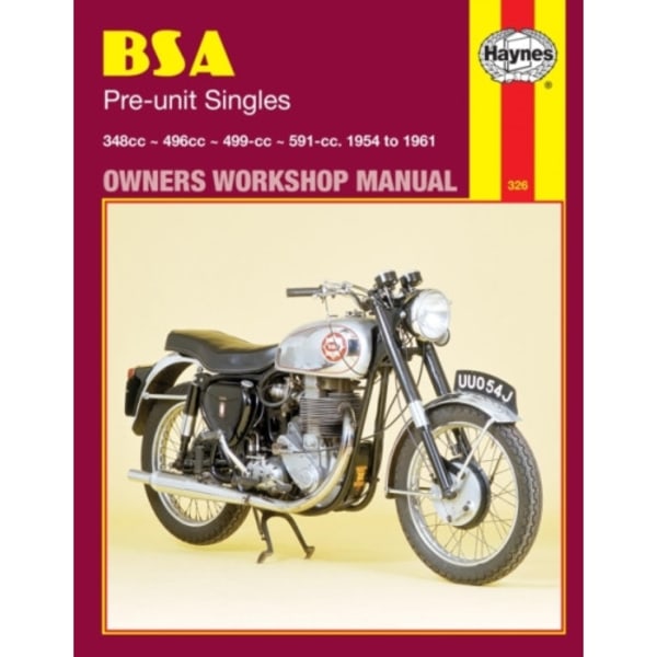 BSA Pre-unit Singles (54 - 61) Haynes Repair Manual (häftad, eng)