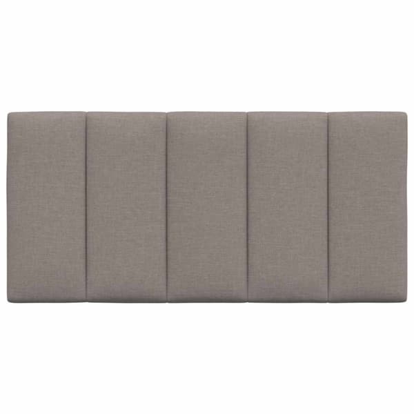 Headboard Cushion "Hanko" Taupe 100 cm Fabric