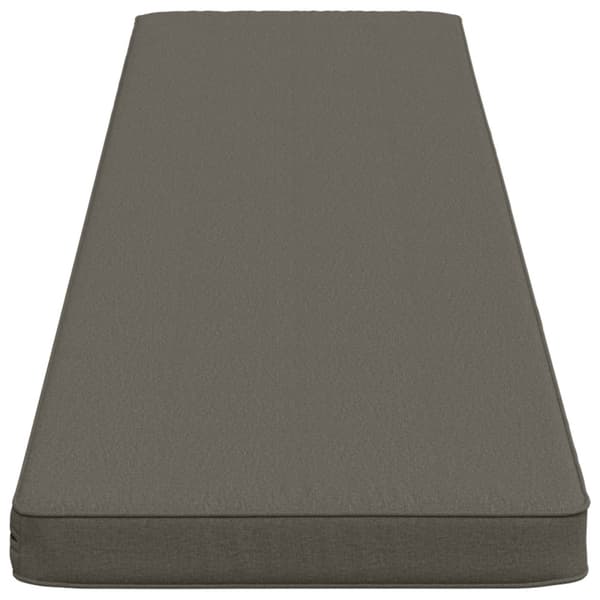 1-delad Bänk Kudde VUGHT 100% Polyester Grå 170 x 40 x 5 cm