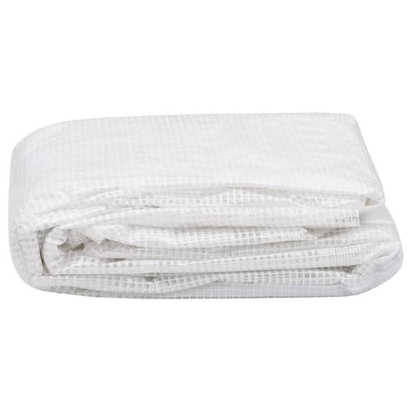 Växthusöverdrag (9 m²) 3x3x2 m genomskinlig