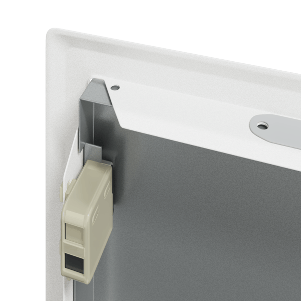 Åtkomstpanel 2 pcs Vit 23 x 23 x 3 cm Stål
