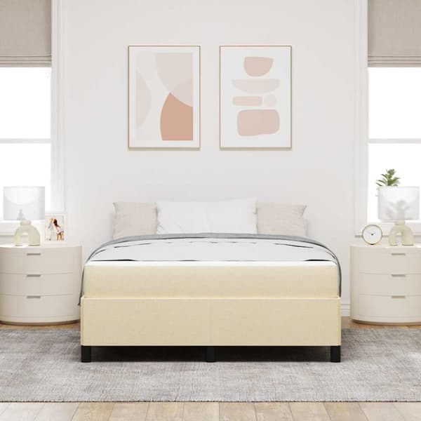 Bäddfjäder Kräm 160 x 200 cm tyg