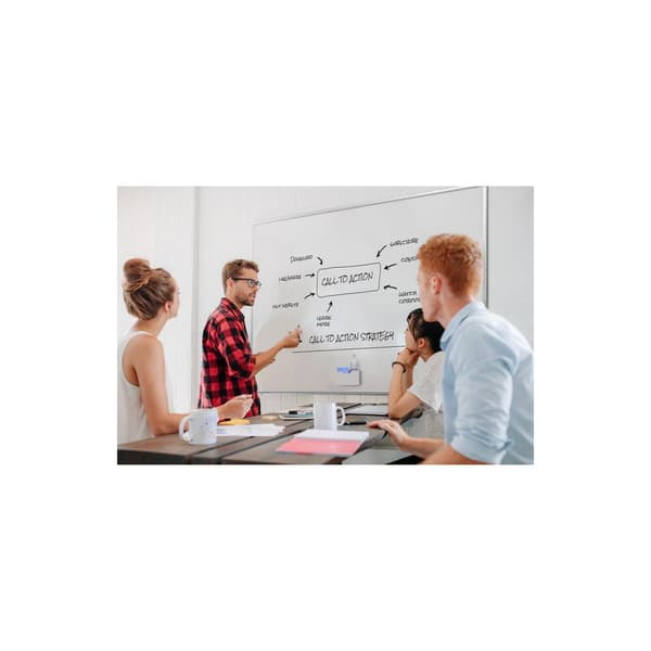 Whiteboard tillbehörsbox vit