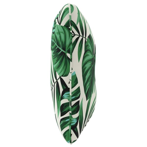 Ryggkudde PUTTEN 100% Polyester Bladmönster 70 x 40 x 10 cm