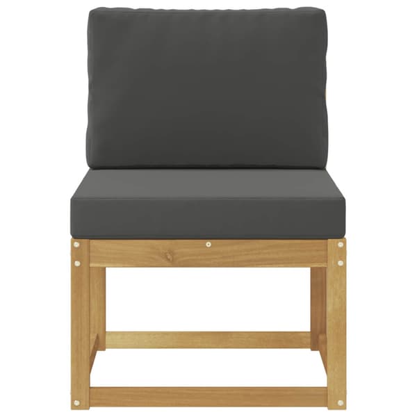 Utomhussoffset Vit och antracit 59 x 63 x 73 cm
