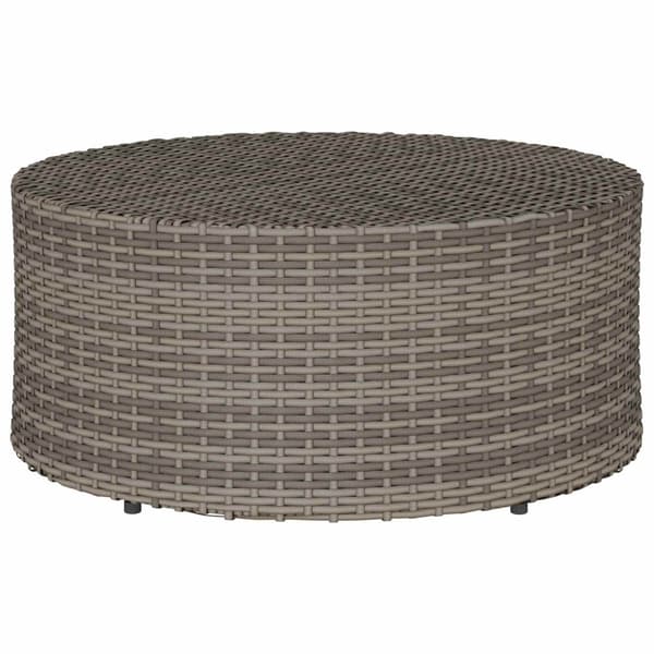 Utomhus Soffbord Grå Ø 68 x 30 cm konstrotting