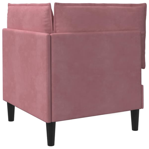 Soffa med förvaring Rosa Sammet