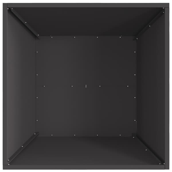 Eldstad Svart 60 x 60 x 30 cm Stål
