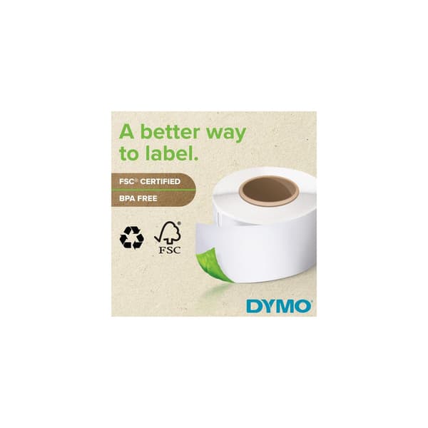 Etikett DYMO LW Durable 25x54mm 160/fp