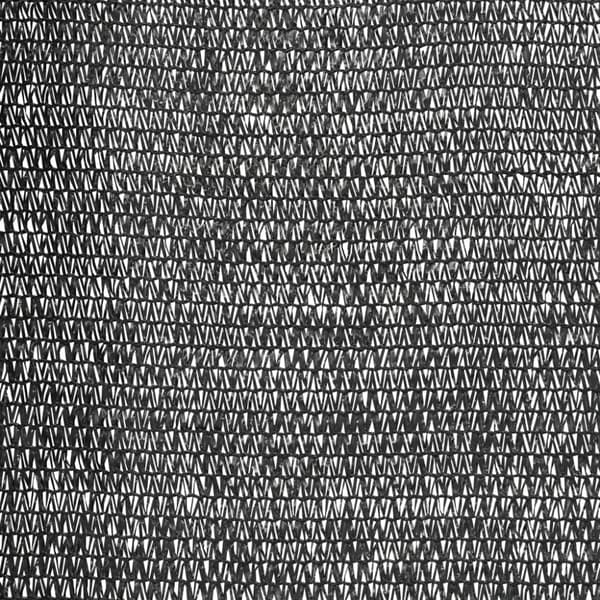 Insynsskyddsnät svart 1x25 m HDPE 150 g/m²