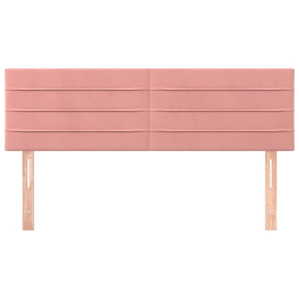 Sänggavlar Rosa 144x5x78/88 cm Sammet